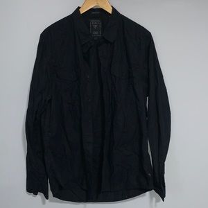 Guess Black Button Up